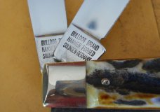 German Bulldog Trapper Knife Stag 