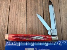 Marbles MSA Dave Shirley Doctor’s Knife Red Stag Bone 2001 