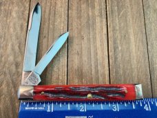 Marbles MSA Dave Shirley Doctor’s Knife Red Stag Bone 2001 