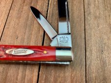 Marbles MSA Dave Shirley Doctor’s Knife Red Stag Bone 2001 
