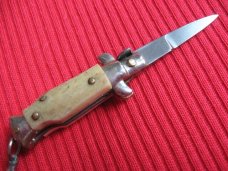 Vintage Italian STAG Mini Keychain STILETTO Switchblade Knife.