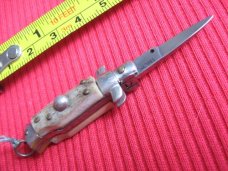 Vintage Italian STAG Mini Keychain STILETTO Switchblade Knife.