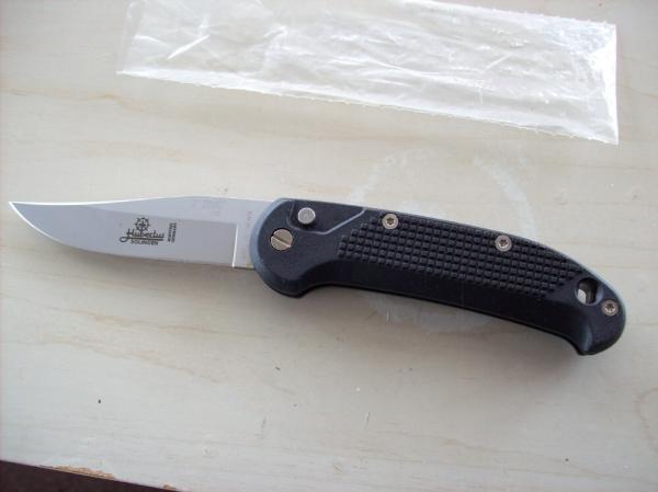 Hubertus Knife Z 2000 Rare Coil Spring Solingen, Germany UNUSED