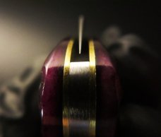 Great Eastern Cutlery #47 Viper Black Plum Jigged Bone GEC 470120