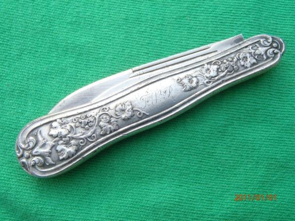 Sterling Silver Fruit knife #501 Sterling Silver Fruit knife #501
