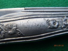 Sterling Silver Fruit knife #501