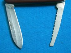 VINTAGE RODGERS SHEFFIELD ENGLAND SCOUT CAMP UTILITY SURVIVAL FOLDING POCKET KNIFE KNIVES OLD SAW