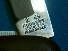 VINTAGE RODGERS SHEFFIELD ENGLAND SCOUT CAMP UTILITY SURVIVAL FOLDING POCKET KNIFE KNIVES OLD SAW
