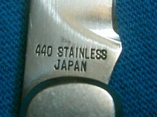 VINTAGE JAPAN EXPLORER 11-360 LOCKBACK FOLDER HUNTING SKINNING FOLDING POCKET KNIFE KNIVES OLD