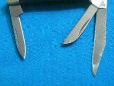 VINTAGE FROST FLYING FALCON LITTLE WRANGLER JAPAN STOCKMAN FOLDING PEN JACK POCKET KNIFE KNIVES OLD