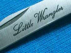 VINTAGE FROST FLYING FALCON LITTLE WRANGLER JAPAN STOCKMAN FOLDING PEN JACK POCKET KNIFE KNIVES OLD
