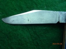 Shur-Snap Colonial Switchblade Large 4" Blue Swirl handle
