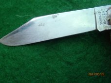 Schrade Walden Orange Switchblade with Cutter
