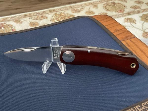 Khyber Stainless 2602 Japan Micarta Lockback Pocket Knife. Very Rare.