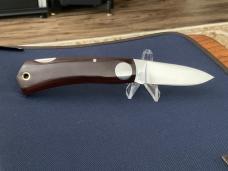 Khyber Stainless 2602 Japan Micarta Lockback Pocket Knife. Very Rare.