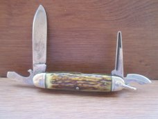 Royal Brand Scout/Utility Knife    Stag Handles 