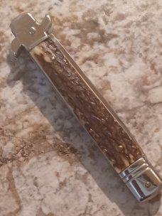9" AKC Stag Leverletto Plus by Bill DeShivs