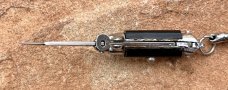 Vintage Miniature Switchblade Keychain Knife, STAINLESS STEEL Mark, Made In Japan