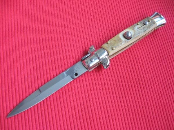 NEW ARMANDO BELTRAME 8" STAG Bayonet Blade ITALIAN STILETTO Knife