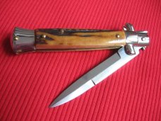 NEW ARMANDO BELTRAME 8" STAG Bayonet Blade ITALIAN STILETTO Knife
