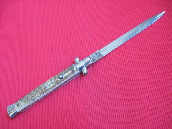 NEW ARMANDO BELTRAME 13" STAG Dagger Blade ITALIAN STILETTO Knife