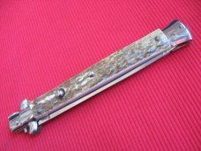 NEW ARMANDO BELTRAME 13" STAG Dagger Blade ITALIAN STILETTO Knife