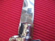 NEW ARMANDO BELTRAME 13" STAG Dagger Blade ITALIAN STILETTO Knife