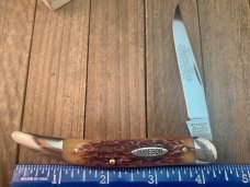 Robeson by Queen Toothpick Amber Jigged Bone 