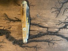 Original 1981 Colonel Coon Appaloosa bone trapper 