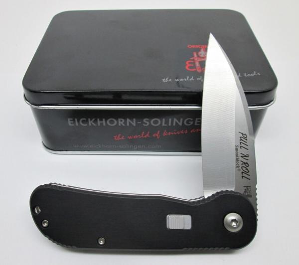 EICKHORN-SOLINGEN Pull 'N Roll Smoothlock Folding Knife w/Tin EICKHORN-SOLINGEN Pull 'N Roll Smoothlock Folding Knife w/Tin