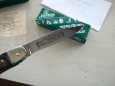 Vintage Hubertus Knife Buffalo "Spirit of Our Nation" Ltd. Edition #85 of 100 UNUSED W/Orig. Box Cer