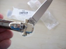 A. G. A. Campolin Dominus Lever Maltese Cross 6 Incher W/Genuine Stag/Antler NIB