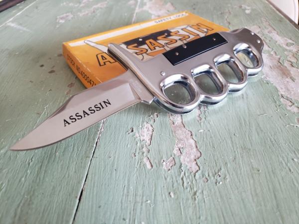 Japanese Valor "Assassin" - Vintage 80's "Knuckle Duster" Lockback NIB