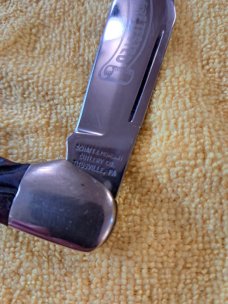 Rare Schatt & Morgan Wormwood File & Wire Coke Bottle Knife; 1998