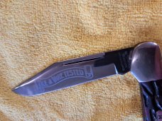 Rare Schatt & Morgan Wormwood File & Wire Coke Bottle Knife; 1998