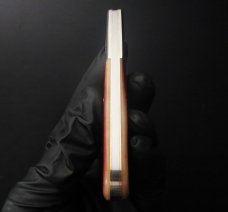 Great Eastern Cutlery #86 2-Acorn Barlow Rust Orange Natural Bone GEC 861121