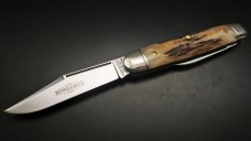 Great Eastern Cutlery Northfield UN-X-LD #68 White Owl Sambar Stag GEC 681221