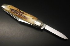Great Eastern Cutlery Northfield UN-X-LD #68 White Owl Sambar Stag GEC 681221