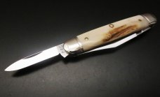 Great Eastern Cutlery Northfield UN-X-LD #68 White Owl Sambar Stag GEC 681221