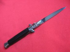 Vintage 9" Transitional Italian Stiletto Switchblade Knife - Original Unused Condition