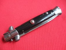 Vintage 9" Transitional Italian Stiletto Switchblade Knife - Original Unused Condition