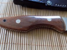 Custom High end Hunter knife by maker: Caleba White