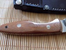 Custom High end Hunter knife by maker: Caleba White
