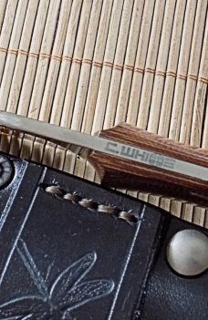 Custom High end Hunter knife by maker: Caleba White