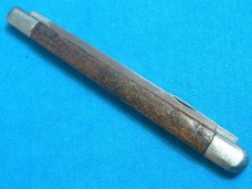 VINTAGE 2 BLADE PIC STAINLESS JAPAN MELON TESTER FRUIT FOLDING JACK PEN POCKET KNIFE KNIVES OLD