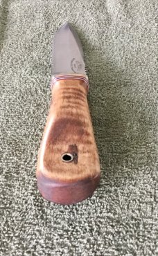 Custom Greg Wall 4” Gambler Style Knife