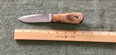 Custom Greg Wall 4” Gambler Style Knife