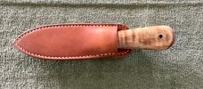 Custom Greg Wall 4” Gambler Style Knife