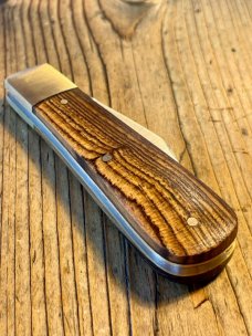 Michael May Sheffield England Traditional Barlow with Clip Point Blade and Becote Scales