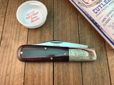 Great Eastern Cutlery 86 Barlow Stainless Blade Red and Black Linen Micarta 2021